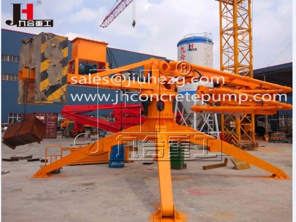 HGY25 mobile concrete placing boom