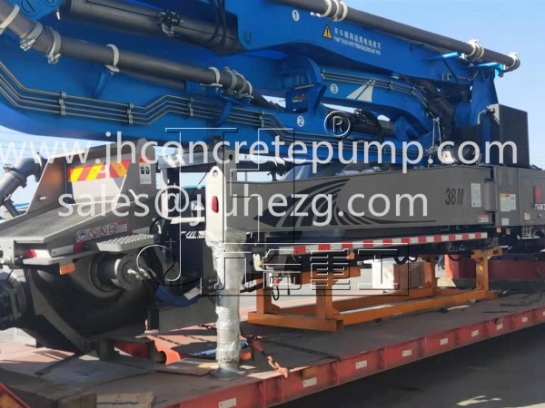 38m concrete pumps without chassis